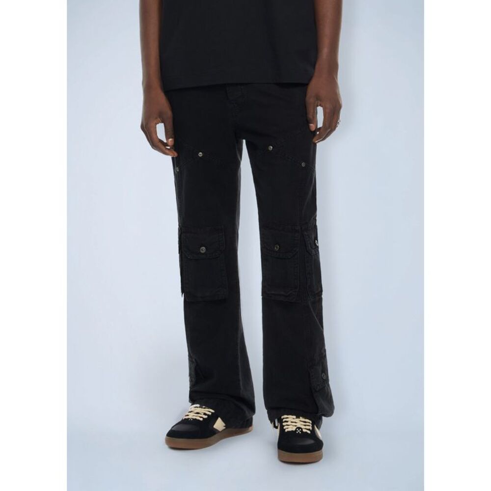 Off-White Men Owr Gd Cot Multipkt Relax Pant